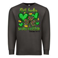 Smoke not lucky simply blessed Premium Sweatshirt - Artiststas