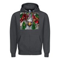 Smoke Chicken Zipper Hoodie - CowhideDigitalArt