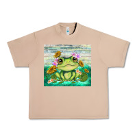 Burro frog with sunflower Urban Heavy Tee - TumblerDesignByShophia