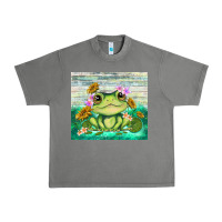 Tornado frog with sunflower Urban Heavy Tee - TumblerDesignByShophia