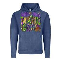 Vintage Denim Little miss Mardi Gras Vintage Hoodie - HowdyJamesFarm