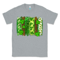 Heather Grey st patricks day brush stroke Classic Tee - RanaPortraitStore