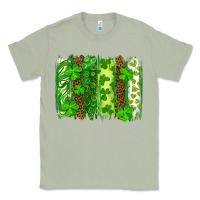 Matcha st patricks day brush stroke Classic Tee - RanaPortraitStore