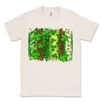 Natural st patricks day brush stroke Classic Tee - RanaPortraitStore