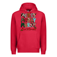 Cardinal Merry Christmas Premium Hoodie - FaDigitalArtStudio