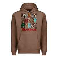 Chestnut Merry Christmas Premium Hoodie - FaDigitalArtStudio