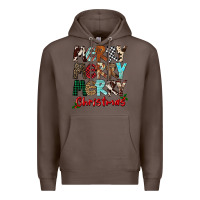Coffee Merry Christmas Premium Hoodie - FaDigitalArtStudio