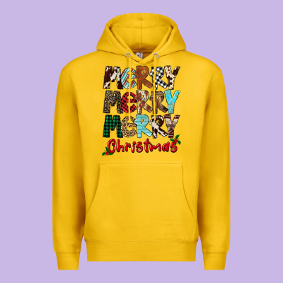 Merry Christmas Premium Hoodie Designed By Fadigitalartstudio