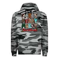Slate Camo Merry Christmas Premium Hoodie - FaDigitalArtStudio