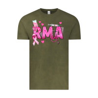 Breast Cancer Rma Registered Medical Assistant Vintage Tee | Teevron
