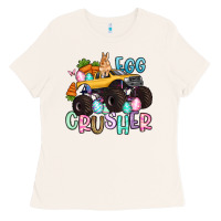 Bone egg crusher monster truck easter Ladies Tee - Artiststas