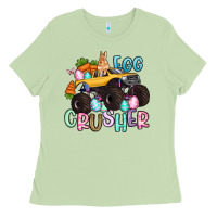 Matcha egg crusher monster truck easter Ladies Tee - Artiststas