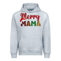 Heather Grey merry mama Urban Hoodie - BarkalooDesign