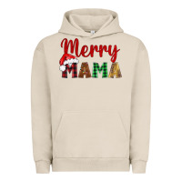 Pigment French Oak merry mama Urban Hoodie - BarkalooDesign