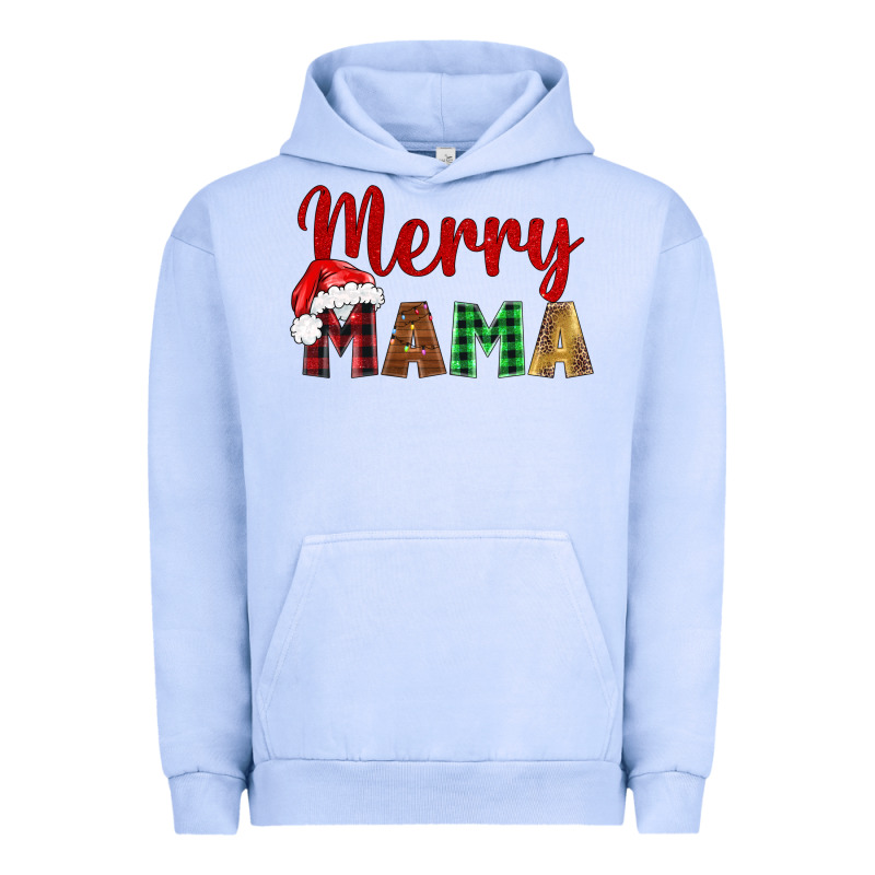 Merry Mama Urban Hoodie by BarkalooDesign | Teevron