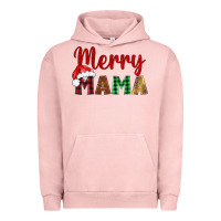 Pigment Salmon merry mama Urban Hoodie - BarkalooDesign