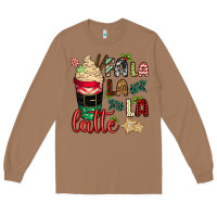 Toasted Coconut Fa la la la latte Long Sleeve Tee - CowGirlArtShop