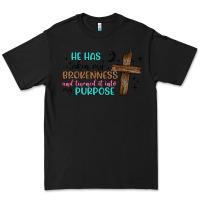 Black he has taken my brokenness and turned it into my p Premium Tee - Artiststas