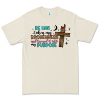Bone he has taken my brokenness and turned it into my p Premium Tee - Artiststas