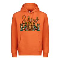 Carrot show mom long haired cow Premium Hoodie - Jasminsmagicworld