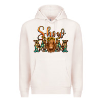 Pale Pink show mom long haired cow Premium Hoodie - Jasminsmagicworld