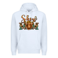 White show mom long haired cow Premium Hoodie - Jasminsmagicworld