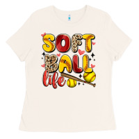 Bone softball life Ladies Tee - Artiststas