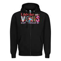 Black I Like big veins and cannot be Zipper Hoodie - CowhideDigitalArt