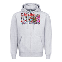 Heather Grey I Like big veins and cannot be Zipper Hoodie - CowhideDigitalArt
