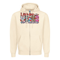 Sandshell I Like big veins and cannot be Zipper Hoodie - CowhideDigitalArt