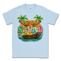 Dusty Blue River squad Classic Tee - NancyCooperArtShop