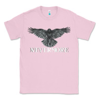 Bubblegum Pink Hot Trend Raven Nevermore Poetry Halloween Edgar Allan Poe Classic Tee - lanVoArt