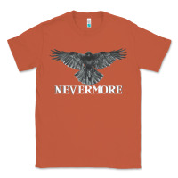 Copper Hot Trend Raven Nevermore Poetry Halloween Edgar Allan Poe Classic Tee - lanVoArt