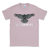 Lilac Hot Trend Raven Nevermore Poetry Halloween Edgar Allan Poe Classic Tee - lanVoArt