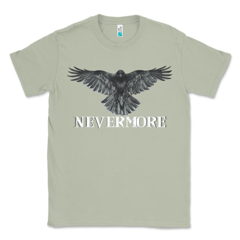 Hot Trend Raven Nevermore Poetry Halloween Edgar Allan Poe Classic Tee by lanVoArt | Teevron