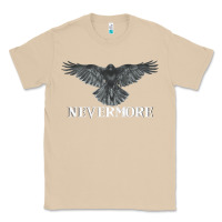 Mushroom Hot Trend Raven Nevermore Poetry Halloween Edgar Allan Poe Classic Tee - lanVoArt