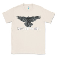 Natural Hot Trend Raven Nevermore Poetry Halloween Edgar Allan Poe Classic Tee - lanVoArt