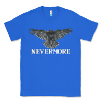 True Royal Hot Trend Raven Nevermore Poetry Halloween Edgar Allan Poe Classic Tee - lanVoArt