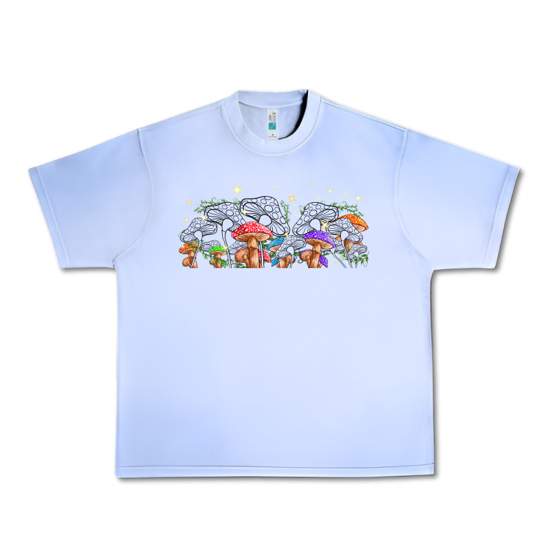 Magic Mushroom Urban Heavy Tee by TumblerDesignByShophia | Teevron