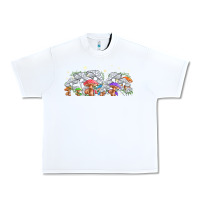 White magic mushroom Urban Heavy Tee - TumblerDesignByShophia