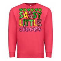 Cardinal sassy little clover st patrick s day Premium Sweatshirt - Artiststas