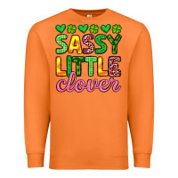 Carrot sassy little clover st patrick s day Premium Sweatshirt - Artiststas