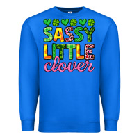 True Royal sassy little clover st patrick s day Premium Sweatshirt - Artiststas