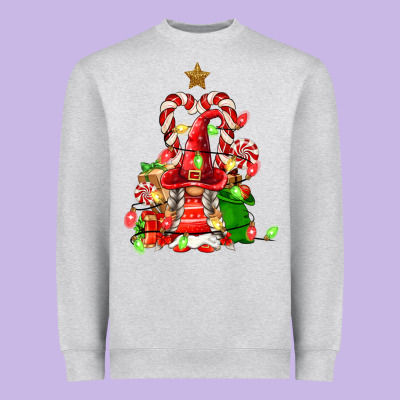 Christmas  Gnomes Heavyweight Sweatshirt Designed By Fadigitalartstudio