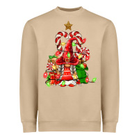 Mushroom christmas  gnomes Heavyweight Sweatshirt - FaDigitalArtStudio
