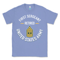 Colony Blue first sergeant 1sg retired army military retirement gifts long sleeve Classic Tee - lanVoArt