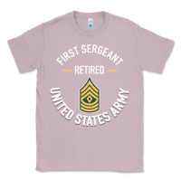 Lilac first sergeant 1sg retired army military retirement gifts long sleeve Classic Tee - lanVoArt