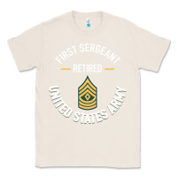 Natural first sergeant 1sg retired army military retirement gifts long sleeve Classic Tee - lanVoArt