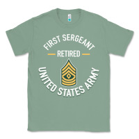 Sage first sergeant 1sg retired army military retirement gifts long sleeve Classic Tee - lanVoArt