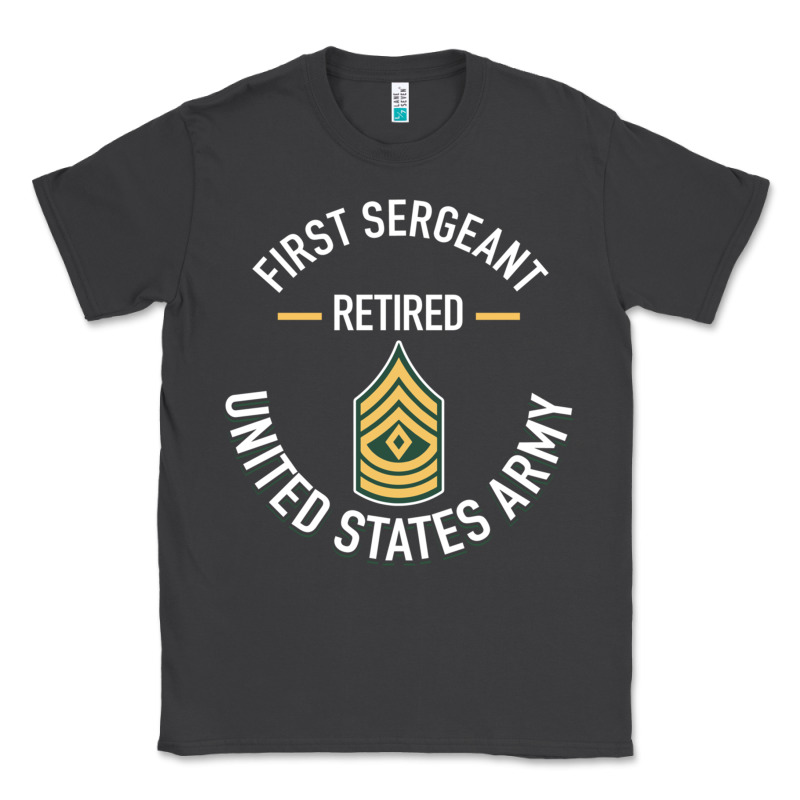 First Sergeant 1sg Retired Army Military Retirement Gifts Long Sleeve Classic Tee by lanVoArt | Teevron